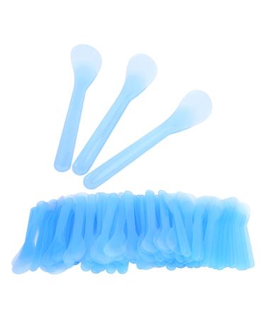 Spatule de Cr me de R paration de Tatouage Spatules de Cr me d' pilation Spatule Bleue de Masque Facial pour le Salon de beaut pour la Maison
