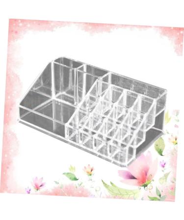 Angoily Box Display Eye Lip Blusher Stand Acrylic Powder Pressed Cosmetic Gross Storage Shadow Case - Buy Online on GoSupps.com