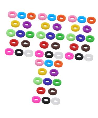 Doitool 4 sets 26 pairs silicone handles for sunglasses round glasses holder glasses holder glasses protective glasses holder glasses holes colored sunglasses anti-slip frame