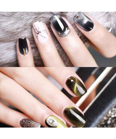 Shogpon 12-in-1 Magnetic Pencil for Cat Eyes Effect | High-Quality Nail Art Tool | DIY 3D Magnetic Gel Polish - Buy Online on GoSupps.com