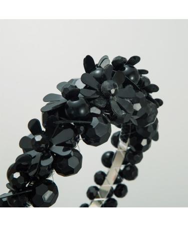 scicent Hairband Black Headband for Women Fashion Hair Band for Makeup Vintage Rhinestone Head Band for Girls Party Wedding Hair Accessories for Women Fashion Head Hoops for Daily Wearing - 27819 - Buy Online on GoSupps.com