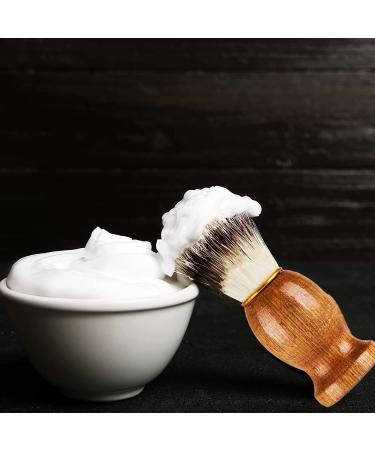 Buy Premium Synthetic Hair Shaving Brush for Men | Soft Bristles for Effortless Shaving - International Shipping Available - Buy Online on GoSupps.com