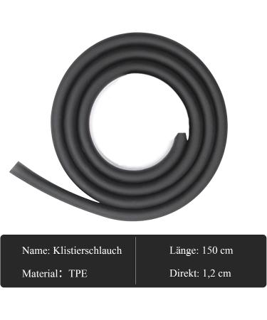 150cm ANADLUSCHE Anal Plug - Intestinal Cleaning Shower with Valve | Perfect for Anal Intercourse - Klistier Anal Toys for Men & Women - Buy Online on GoSupps.com