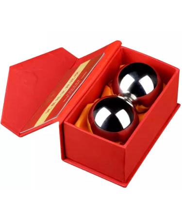 Unbit baoding ball stressball stress balls for adult baoding balls chinese exercise balls made of stainless steel/stone for hand therapy exercises stress relief color