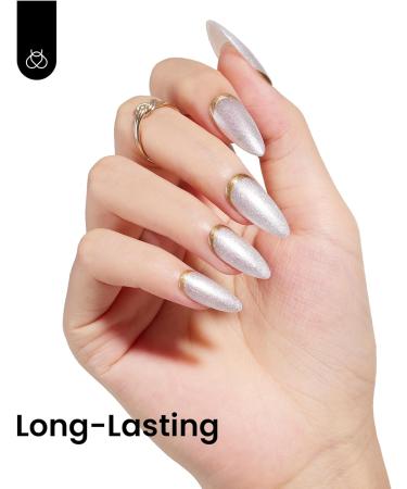 Beetles Shimmery Pearl White Gel Polish - 15mL | DIY Manicure | Soak Off UV/LED Gel Nail Polish | Salon Quality | 1 Pc - Buy Online on GoSupps.com