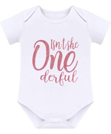 FYMNSI Boho Rainbow 1st Birthday Outfit for Baby Girl - Cake Smash Romper, Tutu Skirt & Headwear Set - Dusty Pink One Derful - Buy Online on GoSupps.com