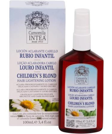  Intea Camomila Intea Children's Hair Lightening Treatment Baby Blonde Hair Lotion 100ml + Shampoo - Buy Online on GoSupps.com