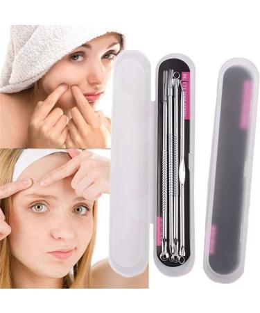 Beautyh Comedone Quicker Stainless Steel Acne Extractor Kit - Effective Blackhead Remover Set - Buy Online on GoSupps.com