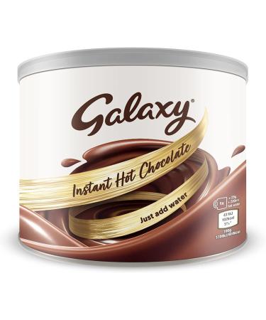 Galaxy Instant Hot Chocolate | 1kg Galaxy Chocolate Powder | Add hot Water best drinking chocolate bulk buy option for Home & Office (Pack of 1000g Tin) by Direct Mart - Buy Online on GoSupps.com