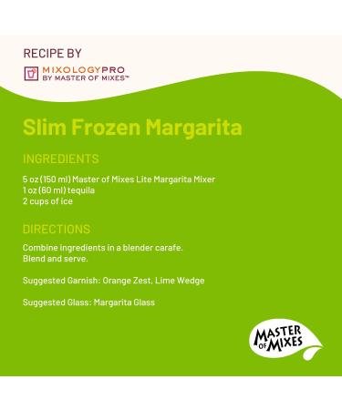 Master of Mixes Margarita Lite Drink Mix 1 Liter - Ready To Use - Individually Boxed - Buy Online on GoSupps.com