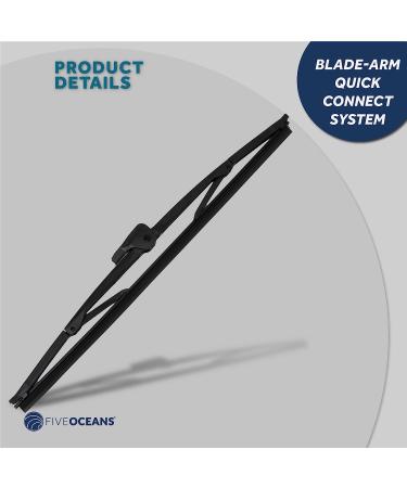 Five Oceans FO752 12 Marine Curved Wiper Blade for Boats and RVs - TMC Quality - Buy Online on GoSupps.com