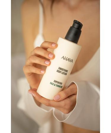 AHAVA Kale Turmeric & Dead Sea Minerals Anti Aging Body Lotion 8.5 fl. oz. - Vegan Formula for Dry Skin - Buy Online on GoSupps.com