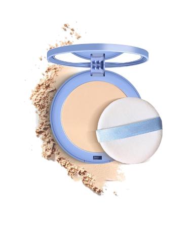 Poudre press e mate Perfection Poudre press e Poudre press e par visage de contr le d'huile Poudre de finition compacte imperm able et longue dur e (couleur ivoire)