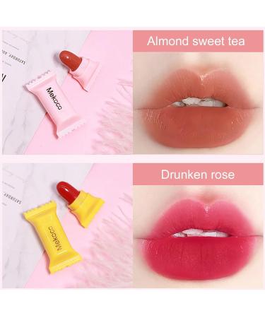 Mini Candy Lipstick Set - 8 Colors Velvet Capsule Makeup Gift | Nonstick & Organic - Buy Online on GoSupps.com