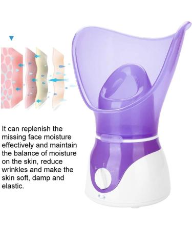  Lv. life Face Steam Office Nano Ionic Mist Spray with 45 Degree Constant Temperature Facial Humidifier for Home Sauna 2 Speed Adjustment (EU) - Buy Online on GoSupps.com