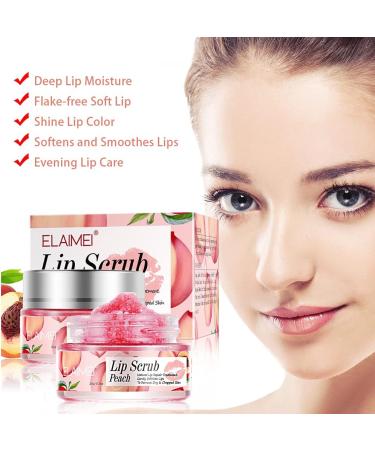 Ikasus Lip Mask - Double Effect Lip Sleep Mask & Scrub for Sensitive Dry Cracked Lips | Moisturizing Peeling Treatment - Buy Online on GoSupps.com