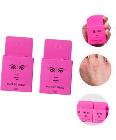 Amosfun 2 boxes Convenient Measuring Lines Drawing Wire Rulers Makeup Ink Reliable Tattoos Eyebrow Tools - Buy Online on GoSupps.com