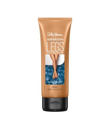 Sally Hansen Airbrush Legs, Leg Makeup Lotion, Medium 4 Oz Medium 4 Ounce (Pack of 1) Lotion