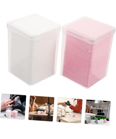 minkissy 2 Boxes Eyelash Wipes Nail Gel Glue Remover Pad Acrylic Headband Holder Nail Tools for Nail Art Eyelash Glue Remover Wipes Lint Wipes for Nails Lint Nail Wipes Extend - Buy Online on GoSupps.com