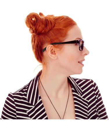 4 Pairs Anti-Slip Elastic Comfortable Glasses Ear Handles | S/L Sizes | Soft Knitted Cotton Fabric | Durable Glasses Sleeve Holder in Black/Gray - Buy Online on GoSupps.com