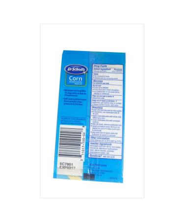 Dr. Scholl's Corn Removers Max-Strength with Salicylic Acid (6 Pack) - Fast & Effective Corn Treatment - Buy Online on GoSupps.com