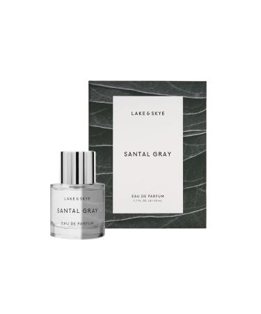 Lake & Skye Santal Gray Eau de Parfum Long Lasting Fragrance 1.7 fl oz (50 ml) - Woody Scent 1.7 Fl Oz (Pack of 1)