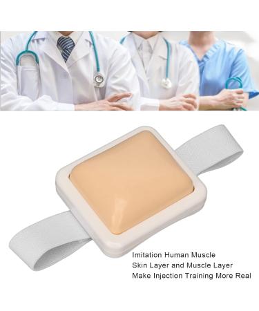 Medical Injection Training Pad - Intramuscular Injection Simulation Pad with Elastic Band for Practice - Buy Online on GoSupps.com