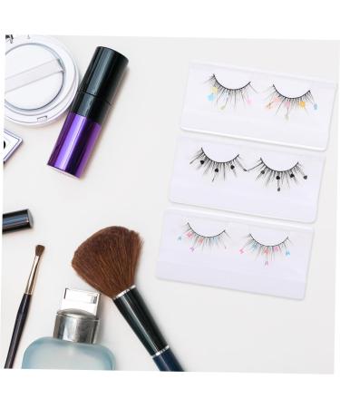 minkissy 3 Pairs False Lashes Color Lashes Colored Lashes Cluster Lashes Colored Lash Extensions Lashes for Women Natural Women Lashes Individual Lashes Eyelash Imitation Extend - Buy Online on GoSupps.com