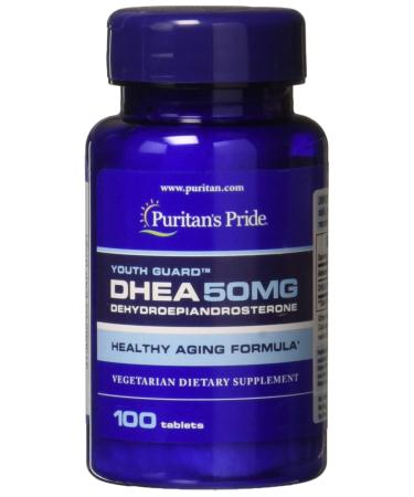 DHEA 50Mg May Promote Sugar Metabolism 100 Count by Puritan's Pride - Buy Online on GoSupps.com