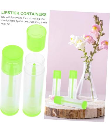 30pi ces Tubes L vres Vides Contenants De Maquillage Pratiques Pour L vres Et Gloss Accessoires De Beaut l gants Et Fonctionnels vert - Buy Online on GoSupps.com