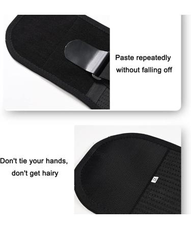 Self-Warming Back Support Belt | Adjustable Pain Relief for Sciatica Herniated Disc & Lower Lumbar Discomfort - Medium Black - Buy Online on GoSupps.com