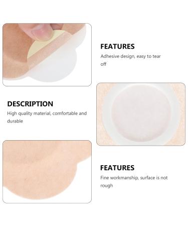 Lurrose Corn Cushions Toe Pad - Self Adhesive Callus Pads for Foot Care - 100pcs 8x8cm Beige - Buy Online on GoSupps.com