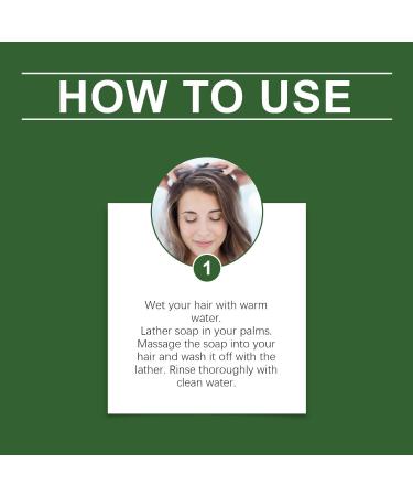  ZLHHRZJX Nature Triangle Shampoo Bar: Strengthens and smoothes hair. Natural vegetable soap. Firm shampoo and conditioner for all hair types. Suitable for men and women. (4 pieces) - Buy Online on GoSupps.com