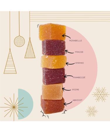 Assorted fruit paste box | Christmas molding | Chocodic artisanal Christmas chocolate - Buy Online on GoSupps.com