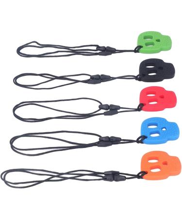5-Piece Cauhal Chains for Sensory Kids | Silicone Chew Necklaces for Autism ADHD & Anxiety - Supports Oral Motor Skills - Buy Online on GoSupps.com