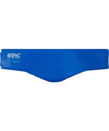 Chattanooga ColPac - Reusable Gel Ice Pack - Blue Vinyl - Neck Contour - 23 in (58 cm) - Cold Therapy for Neck, Shoulder, Upper Back for Headaches, Swelling, Bruises, Sprains, Inflammation 23 Inch (Pack of 1)