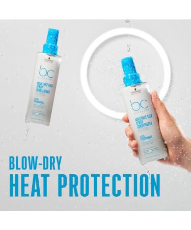 Schwarzkopf BC Moisture Kick Spray Conditioner 400ml - Hydrating Leave-In Treatment for All Hair Types - International Shipping Available - Buy Online on GoSupps.com