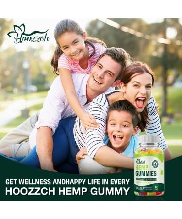 Natural Hemp Gummies High Potency for Pain Sleep Anxiety Relief Edible Gummy Made with Pure Hemp Oil Advanced Extra Strength Low Sugar Gluten Free (2-Pack) 80 Count (Pack of 2) - Buy Online on GoSupps.com