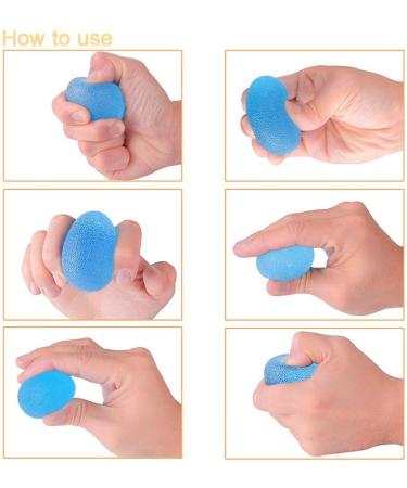 Premium Finger Trainer Set - 9PC Silicone Hand Grip & Forearm Strengthener | Climbing Ball Exerciser - Buy Online on GoSupps.com