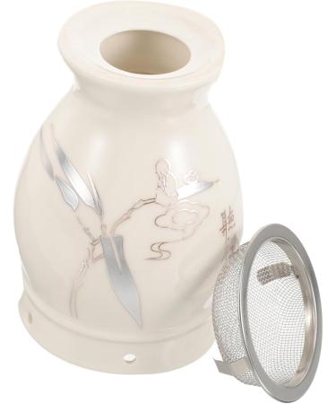Healvian 3-in-1 Personal Hygiene Tool | Dishwasher Safe Pot Utensils | Massage & Moxibustion Accessories for Whole Body Care | Ceramic & Metal Scratching Vessel Burner - Buy Online on GoSupps.com