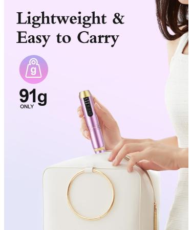 Subay Cordless Rechargeable Nail Drill with 12 Bits - Professional Electric File for Nails, Manicure Pedicure Kit - Gifts for Women and Moms - Pink - Buy Online on GoSupps.com