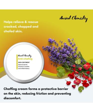 60 ML Anti-Chafing Cream made of Natural products I Prevent Chafing & Irritation Chafing balm with added essential oils | Great for dry sensitive skin and/or sensitive areas | thigh chafing - Buy Online on GoSupps.com