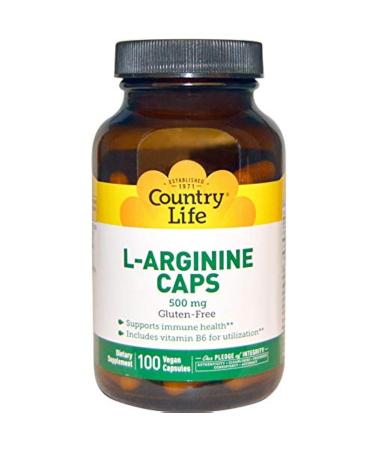 L-Arginine Caps 500mg 100 VegiCaps