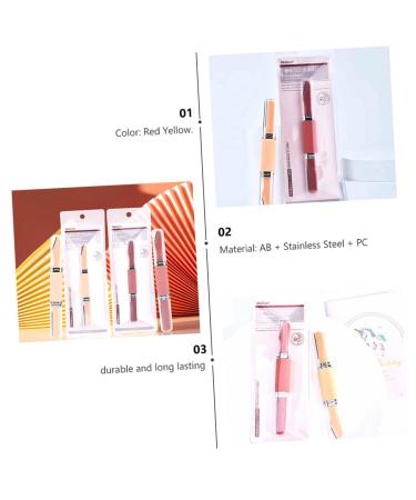 Fomiyes Double-Head Eyebrow Razor Set - Portable Precision Tool for Women | Rustproof Steel | Perfect Eyebrow Shaping & Grooming - Buy Online on GoSupps.com