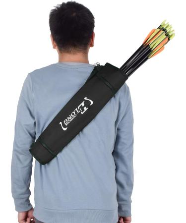 EOUS Youth Archery Arrow Holder Quiver - Hip & Back Waist Side Clip Arrows Bag in Black - Buy Online on GoSupps.com