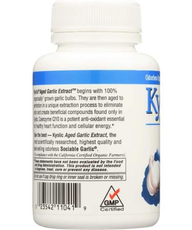 Premium Garlic Extract with Co-Q-10 Formula | 110 Capsules for Heart Health & Antioxidant Support - Shop Internationally - Buy Online on GoSupps.com