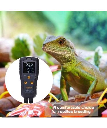 Digital Temperature Controller for Greenhouse Aquarium & Incubator | Supports C/ F | 15A Thermostat for Heating & Cooling - Buy Online on GoSupps.com