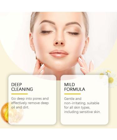Gentle Cleansing Facial Foam - Deep Pore Cleansing Exfoliating Moisturizing & Skin Brightening For All Skin Types Even Sensitive Skin(1PCS) - Buy Online on GoSupps.com