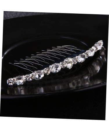 Angoily 1 Pc Hair Comb Alloy Hair Decor Wedding Diamond Comb Hair Accessory Fashion Hairpin Bridal Comb Barrette Pearl Tiara Handmade Hair Decor Rhinestones Rhinestone Hair up - Buy Online on GoSupps.com