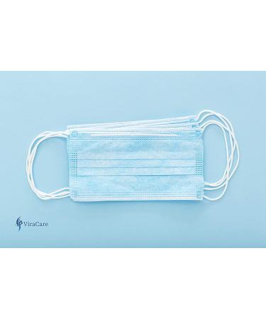 ViraCare 3 Ply Medical Surgical Face Mask Type IIR - 50 Pack | Fluid Resistant, Ear Loop | UK Stock - Buy Online on GoSupps.com